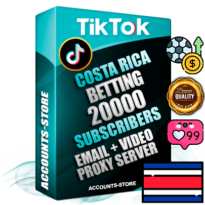 Professional Costa Rican PREMIUM TikTok accounts of manual registration and farming for the SPORTS BETTING niche with high trust history profile photos and videos — fully themed and optimized for SPORTS BETTING advertising and promotion — 20000 niche-related live active subscribers 2018–2022 registration years Verified Email (included) + Cookie JSON for secure import and login to the account + User Agent + high-quality content filling (profile photo banner and videos). Fully ready for targeted campaigns and ad launches from any country. Perfectly holds ads without bans. Ideal for any earning schemes affiliate promotions and marketing projects. Quality unlimited IPv4 proxy server included. Professional Costa Rican PREMIUM TikTok accounts of manual registration and farming for the SPORTS BETTING niche with high trust history profile photos and videos — fully themed and optimized for SPORTS BETTING advertising and promotion — 20000 niche-related live active subscribers 2018–2022 registration years Verified Email (included) + Cookie JSON for secure import and login to the account + User Agent + high-quality content filling (profile photo banner and videos). Fully ready for targeted campaigns and ad launches from any country. Perfectly holds ads without bans. Ideal for any earning schemes affiliate promotions and marketing projects. Quality unlimited IPv4 proxy server included.