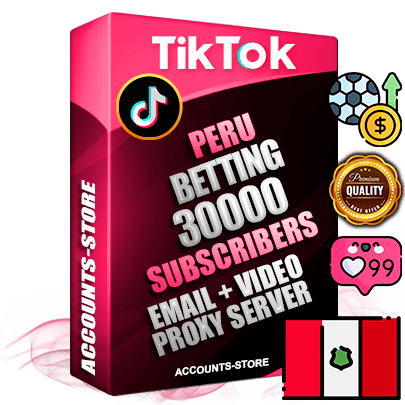 Professional Peruvian PREMIUM TikTok accounts of manual registration and farming for the SPORTS BETTING niche with high trust history profile photos and videos — fully themed and optimized for SPORTS BETTING advertising and promotion — 30000 niche-related live active subscribers 2018–2022 registration years Verified Email (included) + Cookie JSON for secure import and login to the account + User Agent + high-quality content filling (profile photo banner and videos). Fully ready for targeted campaigns and ad launches from any country. Perfectly holds ads without bans. Ideal for any earning schemes affiliate promotions and marketing projects. Quality unlimited IPv4 proxy server included. Professional Peruvian PREMIUM TikTok accounts of manual registration and farming for the SPORTS BETTING niche with high trust history profile photos and videos — fully themed and optimized for SPORTS BETTING advertising and promotion — 30000 niche-related live active subscribers 2018–2022 registration years Verified Email (included) + Cookie JSON for secure import and login to the account + User Agent + high-quality content filling (profile photo banner and videos). Fully ready for targeted campaigns and ad launches from any country. Perfectly holds ads without bans. Ideal for any earning schemes affiliate promotions and marketing projects. Quality unlimited IPv4 proxy server included.