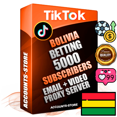 Professional Bolivian PREMIUM TikTok accounts of manual registration and farming for the SPORTS BETTING niche with high trust history profile photos and videos — fully themed and optimized for SPORTS BETTING advertising and promotion — 5000 niche-related live active subscribers 2018–2022 registration years Verified Email (included) + Cookie JSON for secure import and login to the account + User Agent + high-quality content filling (profile photo banner and videos). Fully ready for targeted campaigns and ad launches from any country. Perfectly holds ads without bans. Ideal for any earning schemes affiliate promotions and marketing projects. Quality unlimited IPv4 proxy server included.
