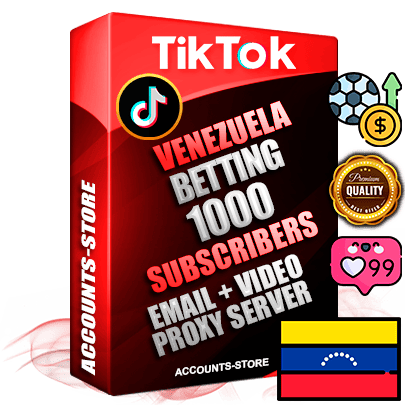 Professional Venezuelan PREMIUM TikTok accounts of manual registration and farming for the SPORTS BETTING niche with high trust history profile photos and videos — fully themed and optimized for SPORTS BETTING advertising and promotion — 1000 niche-related live active subscribers 2018–2022 registration years Verified Email (included) + Cookie JSON for secure import and login to the account + User Agent + high-quality content filling (profile photo banner and videos). Fully ready for targeted campaigns and ad launches from any country. Perfectly holds ads without bans. Ideal for any earning schemes affiliate promotions and marketing projects. Quality unlimited IPv4 proxy server included.