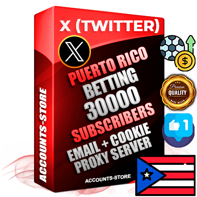 Professional Puerto Rican PREMIUM X (Twitter) accounts of manual registration and farming for the SPORTS BETTING niche with high trust history photos and tweets — fully themed and optimized for SPORTS BETTING advertising and promotion — 30000 niche-related live active followers 2009–2014 registration year Verified Email (Included) + Cookie JSON for secure import and login to the account + User Agent + High-quality filling (Photo Header Posts). Fully ready for targeted campaigns and ad launches from any country. Perfectly hold ads without bans. Ideal for any earning schemes affiliate promotions and marketing projects. Quality unlimited IPv4 proxy server included. Professional Puerto Rican PREMIUM X (Twitter) accounts of manual registration and farming for the SPORTS BETTING niche with high trust history photos and tweets — fully themed and optimized for SPORTS BETTING advertising and promotion — 30000 niche-related live active followers 2009–2014 registration year Verified Email (Included) + Cookie JSON for secure import and login to the account + User Agent + High-quality filling (Photo Header Posts). Fully ready for targeted campaigns and ad launches from any country. Perfectly hold ads without bans. Ideal for any earning schemes affiliate promotions and marketing projects. Quality unlimited IPv4 proxy server included.