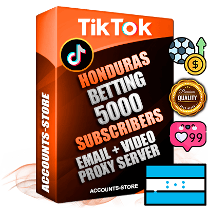 Professional Honduran PREMIUM TikTok accounts of manual registration and farming for the SPORTS BETTING niche with high trust history profile photos and videos — fully themed and optimized for SPORTS BETTING advertising and promotion — 5000 niche-related live active subscribers 2018–2022 registration years Verified Email (included) + Cookie JSON for secure import and login to the account + User Agent + high-quality content filling (profile photo banner and videos). Fully ready for targeted campaigns and ad launches from any country. Perfectly holds ads without bans. Ideal for any earning schemes affiliate promotions and marketing projects. Quality unlimited IPv4 proxy server included.