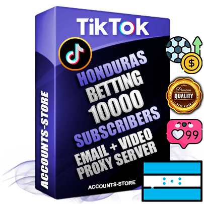 Professional Honduran PREMIUM TikTok accounts of manual registration and farming for the SPORTS BETTING niche with high trust history profile photos and videos — fully themed and optimized for SPORTS BETTING advertising and promotion — 10000 niche-related live active subscribers 2018–2022 registration years Verified Email (included) + Cookie JSON for secure import and login to the account + User Agent + high-quality content filling (profile photo banner and videos). Fully ready for targeted campaigns and ad launches from any country. Perfectly holds ads without bans. Ideal for any earning schemes affiliate promotions and marketing projects. Quality unlimited IPv4 proxy server included.