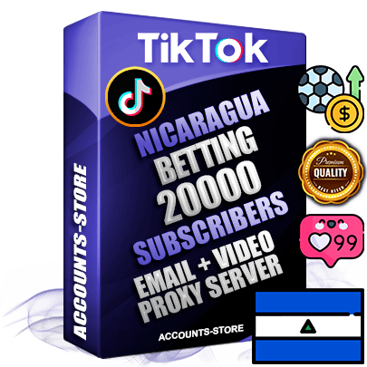 Professional Nicaraguan PREMIUM TikTok accounts of manual registration and farming for the SPORTS BETTING niche with high trust history profile photos and videos — fully themed and optimized for SPORTS BETTING advertising and promotion — 20000 niche-related live active subscribers 2018–2022 registration years Verified Email (included) + Cookie JSON for secure import and login to the account + User Agent + high-quality content filling (profile photo banner and videos). Fully ready for targeted campaigns and ad launches from any country. Perfectly holds ads without bans. Ideal for any earning schemes affiliate promotions and marketing projects. Quality unlimited IPv4 proxy server included.