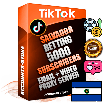 Professional Salvadoran PREMIUM TikTok accounts of manual registration and farming for the SPORTS BETTING niche with high trust history profile photos and videos — fully themed and optimized for SPORTS BETTING advertising and promotion — 5000 niche-related live active subscribers 2018–2022 registration years Verified Email (included) + Cookie JSON for secure import and login to the account + User Agent + high-quality content filling (profile photo banner and videos). Fully ready for targeted campaigns and ad launches from any country. Perfectly holds ads without bans. Ideal for any earning schemes affiliate promotions and marketing projects. Quality unlimited IPv4 proxy server included. Professional Salvadoran PREMIUM TikTok accounts of manual registration and farming for the SPORTS BETTING niche with high trust history profile photos and videos — fully themed and optimized for SPORTS BETTING advertising and promotion — 5000 niche-related live active subscribers 2018–2022 registration years Verified Email (included) + Cookie JSON for secure import and login to the account + User Agent + high-quality content filling (profile photo banner and videos). Fully ready for targeted campaigns and ad launches from any country. Perfectly holds ads without bans. Ideal for any earning schemes affiliate promotions and marketing projects. Quality unlimited IPv4 proxy server included.