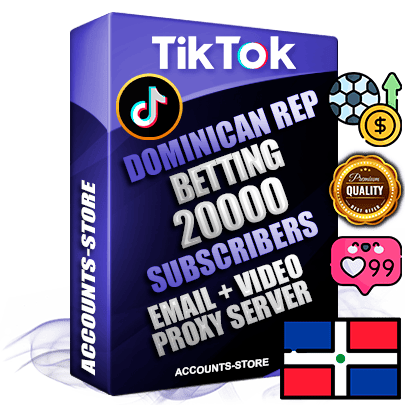 Professional Dominican PREMIUM TikTok accounts of manual registration and farming for the SPORTS BETTING niche with high trust history profile photos and videos — fully themed and optimized for SPORTS BETTING advertising and promotion — 20000 niche-related live active subscribers 2018–2022 registration years Verified Email (included) + Cookie JSON for secure import and login to the account + User Agent + high-quality content filling (profile photo banner and videos). Fully ready for targeted campaigns and ad launches from any country. Perfectly holds ads without bans. Ideal for any earning schemes affiliate promotions and marketing projects. Quality unlimited IPv4 proxy server included.