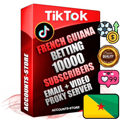 Professional Guiana PREMIUM TikTok accounts of manual registration and farming for the SPORTS BETTING niche with high trust history profile photos and videos — fully themed and optimized for SPORTS BETTING advertising and promotion — 10000 niche-related live active subscribers 2018–2022 registration years Verified Email (included) + Cookie JSON for secure import and login to the account + User Agent + high-quality content filling (profile photo banner and videos). Fully ready for targeted campaigns and ad launches from any country. Perfectly holds ads without bans. Ideal for any earning schemes affiliate promotions and marketing projects. Quality unlimited IPv4 proxy server included. Professional Guiana PREMIUM TikTok accounts of manual registration and farming for the SPORTS BETTING niche with high trust history profile photos and videos — fully themed and optimized for SPORTS BETTING advertising and promotion — 10000 niche-related live active subscribers 2018–2022 registration years Verified Email (included) + Cookie JSON for secure import and login to the account + User Agent + high-quality content filling (profile photo banner and videos). Fully ready for targeted campaigns and ad launches from any country. Perfectly holds ads without bans. Ideal for any earning schemes affiliate promotions and marketing projects. Quality unlimited IPv4 proxy server included.