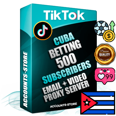 Professional Cuban PREMIUM TikTok accounts of manual registration and farming for the SPORTS BETTING niche with high trust history profile photos and videos — fully themed and optimized for SPORTS BETTING advertising and promotion — 500 niche-related live active subscribers 2018–2022 registration years Verified Email (included) + Cookie JSON for secure import and login to the account + User Agent + high-quality content filling (profile photo banner and videos). Fully ready for targeted campaigns and ad launches from any country. Perfectly holds ads without bans. Ideal for any earning schemes affiliate promotions and marketing projects. Quality unlimited IPv4 proxy server included.