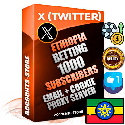 Professional Ethiopian PREMIUM X (Twitter) accounts of manual registration and farming for the SPORTS BETTING niche with high trust history photos and tweets — fully themed and optimized for SPORTS BETTING advertising and promotion — 1000 niche-related live active followers 2009–2014 registration year Verified Email (Included) + Cookie JSON for secure import and login to the account + User Agent + High-quality filling (Photo Header Posts). Fully ready for targeted campaigns and ad launches from any country. Perfectly hold ads without bans. Ideal for any earning schemes affiliate promotions and marketing projects. Quality unlimited IPv4 proxy server included.
