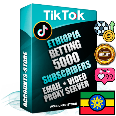 Professional Ethiopian PREMIUM TikTok accounts of manual registration and farming for the SPORTS BETTING niche with high trust history profile photos and videos — fully themed and optimized for SPORTS BETTING advertising and promotion — 5000 niche-related live active subscribers 2018–2022 registration years Verified Email (included) + Cookie JSON for secure import and login to the account + User Agent + high-quality content filling (profile photo banner and videos). Fully ready for targeted campaigns and ad launches from any country. Perfectly holds ads without bans. Ideal for any earning schemes affiliate promotions and marketing projects. Quality unlimited IPv4 proxy server included.