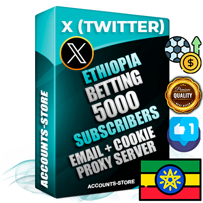 Professional Ethiopian PREMIUM X (Twitter) accounts of manual registration and farming for the SPORTS BETTING niche with high trust history photos and tweets — fully themed and optimized for SPORTS BETTING advertising and promotion — 5000 niche-related live active followers 2009–2014 registration year Verified Email (Included) + Cookie JSON for secure import and login to the account + User Agent + High-quality filling (Photo Header Posts). Fully ready for targeted campaigns and ad launches from any country. Perfectly hold ads without bans. Ideal for any earning schemes affiliate promotions and marketing projects. Quality unlimited IPv4 proxy server included.