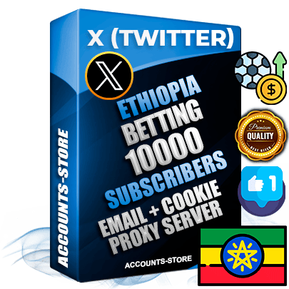 Professional Ethiopian PREMIUM X (Twitter) accounts of manual registration and farming for the SPORTS BETTING niche with high trust history photos and tweets — fully themed and optimized for SPORTS BETTING advertising and promotion — 10000 niche-related live active followers 2009–2014 registration year Verified Email (Included) + Cookie JSON for secure import and login to the account + User Agent + High-quality filling (Photo Header Posts). Fully ready for targeted campaigns and ad launches from any country. Perfectly hold ads without bans. Ideal for any earning schemes affiliate promotions and marketing projects. Quality unlimited IPv4 proxy server included.