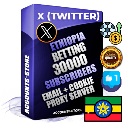 Professional Ethiopian PREMIUM X (Twitter) accounts of manual registration and farming for the SPORTS BETTING niche with high trust history photos and tweets — fully themed and optimized for SPORTS BETTING advertising and promotion — 30000 niche-related live active followers 2009–2014 registration year Verified Email (Included) + Cookie JSON for secure import and login to the account + User Agent + High-quality filling (Photo Header Posts). Fully ready for targeted campaigns and ad launches from any country. Perfectly hold ads without bans. Ideal for any earning schemes affiliate promotions and marketing projects. Quality unlimited IPv4 proxy server included.
