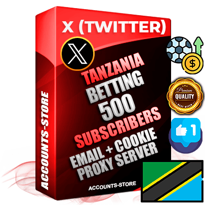 Professional Tanzanian PREMIUM X (Twitter) accounts of manual registration and farming for the SPORTS BETTING niche with high trust history photos and tweets — fully themed and optimized for SPORTS BETTING advertising and promotion — 500 niche-related live active followers 2009–2014 registration year Verified Email (Included) + Cookie JSON for secure import and login to the account + User Agent + High-quality filling (Photo Header Posts). Fully ready for targeted campaigns and ad launches from any country. Perfectly hold ads without bans. Ideal for any earning schemes affiliate promotions and marketing projects. Quality unlimited IPv4 proxy server included. Professional Tanzanian PREMIUM X (Twitter) accounts of manual registration and farming for the SPORTS BETTING niche with high trust history photos and tweets — fully themed and optimized for SPORTS BETTING advertising and promotion — 500 niche-related live active followers 2009–2014 registration year Verified Email (Included) + Cookie JSON for secure import and login to the account + User Agent + High-quality filling (Photo Header Posts). Fully ready for targeted campaigns and ad launches from any country. Perfectly hold ads without bans. Ideal for any earning schemes affiliate promotions and marketing projects. Quality unlimited IPv4 proxy server included.