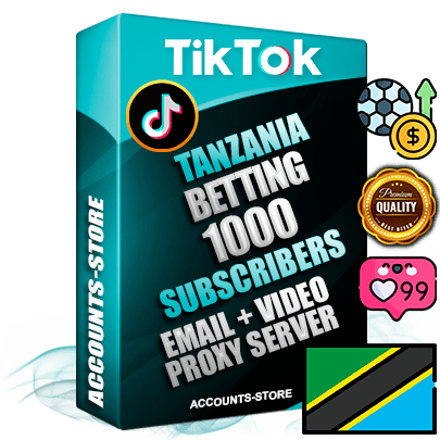 Professional Tanzanian PREMIUM TikTok accounts of manual registration and farming for the SPORTS BETTING niche with high trust history profile photos and videos — fully themed and optimized for SPORTS BETTING advertising and promotion — 1000 niche-related live active subscribers 2018–2022 registration years Verified Email (included) + Cookie JSON for secure import and login to the account + User Agent + high-quality content filling (profile photo banner and videos). Fully ready for targeted campaigns and ad launches from any country. Perfectly holds ads without bans. Ideal for any earning schemes affiliate promotions and marketing projects. Quality unlimited IPv4 proxy server included.