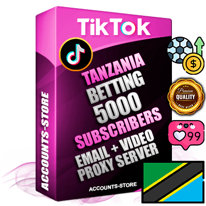 Professional Tanzanian PREMIUM TikTok accounts of manual registration and farming for the SPORTS BETTING niche with high trust history profile photos and videos — fully themed and optimized for SPORTS BETTING advertising and promotion — 5000 niche-related live active subscribers 2018–2022 registration years Verified Email (included) + Cookie JSON for secure import and login to the account + User Agent + high-quality content filling (profile photo banner and videos). Fully ready for targeted campaigns and ad launches from any country. Perfectly holds ads without bans. Ideal for any earning schemes affiliate promotions and marketing projects. Quality unlimited IPv4 proxy server included.