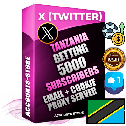 Professional Tanzanian PREMIUM X (Twitter) accounts of manual registration and farming for the SPORTS BETTING niche with high trust history photos and tweets — fully themed and optimized for SPORTS BETTING advertising and promotion — 5000 niche-related live active followers 2009–2014 registration year Verified Email (Included) + Cookie JSON for secure import and login to the account + User Agent + High-quality filling (Photo Header Posts). Fully ready for targeted campaigns and ad launches from any country. Perfectly hold ads without bans. Ideal for any earning schemes affiliate promotions and marketing projects. Quality unlimited IPv4 proxy server included.