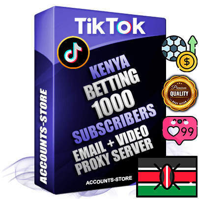 Professional Kenyan PREMIUM TikTok accounts of manual registration and farming for the SPORTS BETTING niche with high trust history profile photos and videos — fully themed and optimized for SPORTS BETTING advertising and promotion — 1000 niche-related live active subscribers 2018–2022 registration years Verified Email (included) + Cookie JSON for secure import and login to the account + User Agent + high-quality content filling (profile photo banner and videos). Fully ready for targeted campaigns and ad launches from any country. Perfectly holds ads without bans. Ideal for any earning schemes affiliate promotions and marketing projects. Quality unlimited IPv4 proxy server included. Professional Kenyan PREMIUM TikTok accounts of manual registration and farming for the SPORTS BETTING niche with high trust history profile photos and videos — fully themed and optimized for SPORTS BETTING advertising and promotion — 1000 niche-related live active subscribers 2018–2022 registration years Verified Email (included) + Cookie JSON for secure import and login to the account + User Agent + high-quality content filling (profile photo banner and videos). Fully ready for targeted campaigns and ad launches from any country. Perfectly holds ads without bans. Ideal for any earning schemes affiliate promotions and marketing projects. Quality unlimited IPv4 proxy server included.