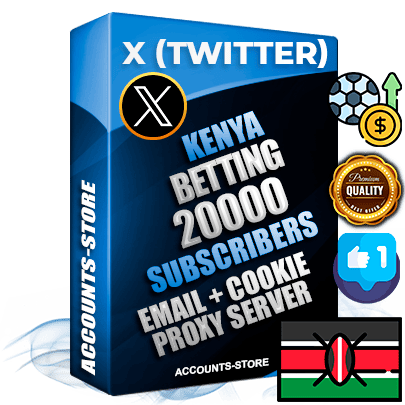 Professional Kenyan PREMIUM X (Twitter) accounts of manual registration and farming for the SPORTS BETTING niche with high trust history photos and tweets — fully themed and optimized for SPORTS BETTING advertising and promotion — 20000 niche-related live active followers 2009–2014 registration year Verified Email (Included) + Cookie JSON for secure import and login to the account + User Agent + High-quality filling (Photo Header Posts). Fully ready for targeted campaigns and ad launches from any country. Perfectly hold ads without bans. Ideal for any earning schemes affiliate promotions and marketing projects. Quality unlimited IPv4 proxy server included. Professional Kenyan PREMIUM X (Twitter) accounts of manual registration and farming for the SPORTS BETTING niche with high trust history photos and tweets — fully themed and optimized for SPORTS BETTING advertising and promotion — 20000 niche-related live active followers 2009–2014 registration year Verified Email (Included) + Cookie JSON for secure import and login to the account + User Agent + High-quality filling (Photo Header Posts). Fully ready for targeted campaigns and ad launches from any country. Perfectly hold ads without bans. Ideal for any earning schemes affiliate promotions and marketing projects. Quality unlimited IPv4 proxy server included.