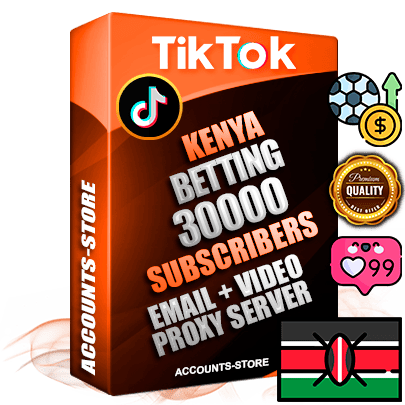 Professional Kenyan PREMIUM TikTok accounts of manual registration and farming for the SPORTS BETTING niche with high trust history profile photos and videos — fully themed and optimized for SPORTS BETTING advertising and promotion — 30000 niche-related live active subscribers 2018–2022 registration years Verified Email (included) + Cookie JSON for secure import and login to the account + User Agent + high-quality content filling (profile photo banner and videos). Fully ready for targeted campaigns and ad launches from any country. Perfectly holds ads without bans. Ideal for any earning schemes affiliate promotions and marketing projects. Quality unlimited IPv4 proxy server included. Professional Kenyan PREMIUM TikTok accounts of manual registration and farming for the SPORTS BETTING niche with high trust history profile photos and videos — fully themed and optimized for SPORTS BETTING advertising and promotion — 30000 niche-related live active subscribers 2018–2022 registration years Verified Email (included) + Cookie JSON for secure import and login to the account + User Agent + high-quality content filling (profile photo banner and videos). Fully ready for targeted campaigns and ad launches from any country. Perfectly holds ads without bans. Ideal for any earning schemes affiliate promotions and marketing projects. Quality unlimited IPv4 proxy server included.