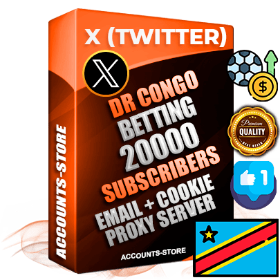 Professional DR Congo PREMIUM X (Twitter) accounts of manual registration and farming for the SPORTS BETTING niche with high trust history photos and tweets — fully themed and optimized for SPORTS BETTING advertising and promotion — 20000 niche-related live active followers 2009–2014 registration year Verified Email (Included) + Cookie JSON for secure import and login to the account + User Agent + High-quality filling (Photo Header Posts). Fully ready for targeted campaigns and ad launches from any country. Perfectly hold ads without bans. Ideal for any earning schemes affiliate promotions and marketing projects. Quality unlimited IPv4 proxy server included.