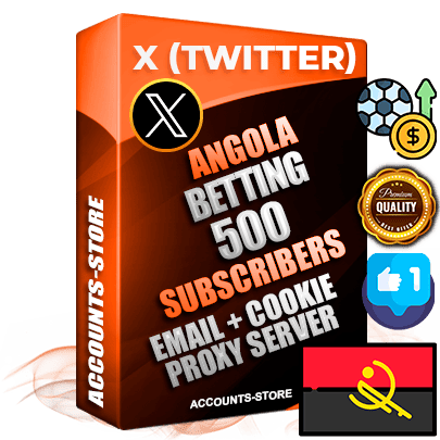 Professional Angolan PREMIUM X (Twitter) accounts of manual registration and farming for the SPORTS BETTING niche with high trust history photos and tweets — fully themed and optimized for SPORTS BETTING advertising and promotion — 500 niche-related live active followers 2009–2014 registration year Verified Email (Included) + Cookie JSON for secure import and login to the account + User Agent + High-quality filling (Photo Header Posts). Fully ready for targeted campaigns and ad launches from any country. Perfectly hold ads without bans. Ideal for any earning schemes affiliate promotions and marketing projects. Quality unlimited IPv4 proxy server included. Professional Angolan PREMIUM X (Twitter) accounts of manual registration and farming for the SPORTS BETTING niche with high trust history photos and tweets — fully themed and optimized for SPORTS BETTING advertising and promotion — 500 niche-related live active followers 2009–2014 registration year Verified Email (Included) + Cookie JSON for secure import and login to the account + User Agent + High-quality filling (Photo Header Posts). Fully ready for targeted campaigns and ad launches from any country. Perfectly hold ads without bans. Ideal for any earning schemes affiliate promotions and marketing projects. Quality unlimited IPv4 proxy server included.