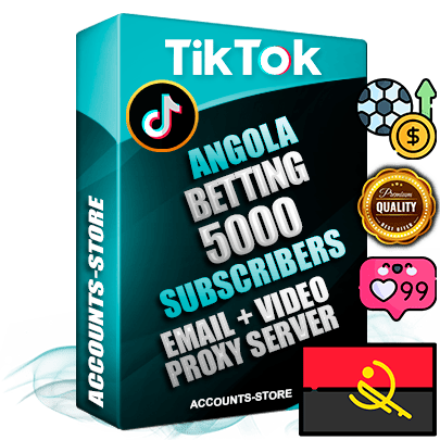 Professional Angolan PREMIUM TikTok accounts of manual registration and farming for the SPORTS BETTING niche with high trust history profile photos and videos — fully themed and optimized for SPORTS BETTING advertising and promotion — 5000 niche-related live active subscribers 2018–2022 registration years Verified Email (included) + Cookie JSON for secure import and login to the account + User Agent + high-quality content filling (profile photo banner and videos). Fully ready for targeted campaigns and ad launches from any country. Perfectly holds ads without bans. Ideal for any earning schemes affiliate promotions and marketing projects. Quality unlimited IPv4 proxy server included. Professional Angolan PREMIUM TikTok accounts of manual registration and farming for the SPORTS BETTING niche with high trust history profile photos and videos — fully themed and optimized for SPORTS BETTING advertising and promotion — 5000 niche-related live active subscribers 2018–2022 registration years Verified Email (included) + Cookie JSON for secure import and login to the account + User Agent + high-quality content filling (profile photo banner and videos). Fully ready for targeted campaigns and ad launches from any country. Perfectly holds ads without bans. Ideal for any earning schemes affiliate promotions and marketing projects. Quality unlimited IPv4 proxy server included.
