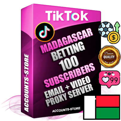 Professional Madagascar PREMIUM TikTok accounts of manual registration and farming for the SPORTS BETTING niche with high trust history profile photos and videos — fully themed and optimized for SPORTS BETTING advertising and promotion — 100 niche-related live active subscribers 2018–2022 registration years Verified Email (included) + Cookie JSON for secure import and login to the account + User Agent + high-quality content filling (profile photo banner and videos). Fully ready for targeted campaigns and ad launches from any country. Perfectly holds ads without bans. Ideal for any earning schemes affiliate promotions and marketing projects. Quality unlimited IPv4 proxy server included.