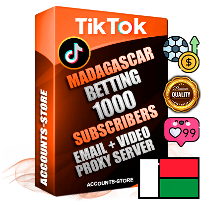 Professional Madagascar PREMIUM TikTok accounts of manual registration and farming for the SPORTS BETTING niche with high trust history profile photos and videos — fully themed and optimized for SPORTS BETTING advertising and promotion — 1000 niche-related live active subscribers 2018–2022 registration years Verified Email (included) + Cookie JSON for secure import and login to the account + User Agent + high-quality content filling (profile photo banner and videos). Fully ready for targeted campaigns and ad launches from any country. Perfectly holds ads without bans. Ideal for any earning schemes affiliate promotions and marketing projects. Quality unlimited IPv4 proxy server included.