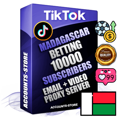 Professional Madagascar PREMIUM TikTok accounts of manual registration and farming for the SPORTS BETTING niche with high trust history profile photos and videos — fully themed and optimized for SPORTS BETTING advertising and promotion — 10000 niche-related live active subscribers 2018–2022 registration years Verified Email (included) + Cookie JSON for secure import and login to the account + User Agent + high-quality content filling (profile photo banner and videos). Fully ready for targeted campaigns and ad launches from any country. Perfectly holds ads without bans. Ideal for any earning schemes affiliate promotions and marketing projects. Quality unlimited IPv4 proxy server included. Professional Madagascar PREMIUM TikTok accounts of manual registration and farming for the SPORTS BETTING niche with high trust history profile photos and videos — fully themed and optimized for SPORTS BETTING advertising and promotion — 10000 niche-related live active subscribers 2018–2022 registration years Verified Email (included) + Cookie JSON for secure import and login to the account + User Agent + high-quality content filling (profile photo banner and videos). Fully ready for targeted campaigns and ad launches from any country. Perfectly holds ads without bans. Ideal for any earning schemes affiliate promotions and marketing projects. Quality unlimited IPv4 proxy server included.