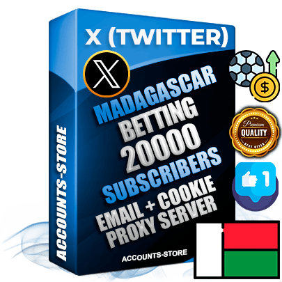 Professional Madagascar PREMIUM X (Twitter) accounts of manual registration and farming for the SPORTS BETTING niche with high trust history photos and tweets — fully themed and optimized for SPORTS BETTING advertising and promotion — 20000 niche-related live active followers 2009–2014 registration year Verified Email (Included) + Cookie JSON for secure import and login to the account + User Agent + High-quality filling (Photo Header Posts). Fully ready for targeted campaigns and ad launches from any country. Perfectly hold ads without bans. Ideal for any earning schemes affiliate promotions and marketing projects. Quality unlimited IPv4 proxy server included. Professional Madagascar PREMIUM X (Twitter) accounts of manual registration and farming for the SPORTS BETTING niche with high trust history photos and tweets — fully themed and optimized for SPORTS BETTING advertising and promotion — 20000 niche-related live active followers 2009–2014 registration year Verified Email (Included) + Cookie JSON for secure import and login to the account + User Agent + High-quality filling (Photo Header Posts). Fully ready for targeted campaigns and ad launches from any country. Perfectly hold ads without bans. Ideal for any earning schemes affiliate promotions and marketing projects. Quality unlimited IPv4 proxy server included.