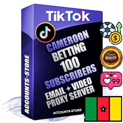 Professional Cameroonian PREMIUM TikTok accounts of manual registration and farming for the SPORTS BETTING niche with high trust history profile photos and videos — fully themed and optimized for SPORTS BETTING advertising and promotion — 100 niche-related live active subscribers 2018–2022 registration years Verified Email (included) + Cookie JSON for secure import and login to the account + User Agent + high-quality content filling (profile photo banner and videos). Fully ready for targeted campaigns and ad launches from any country. Perfectly holds ads without bans. Ideal for any earning schemes affiliate promotions and marketing projects. Quality unlimited IPv4 proxy server included. Professional Cameroonian PREMIUM TikTok accounts of manual registration and farming for the SPORTS BETTING niche with high trust history profile photos and videos — fully themed and optimized for SPORTS BETTING advertising and promotion — 100 niche-related live active subscribers 2018–2022 registration years Verified Email (included) + Cookie JSON for secure import and login to the account + User Agent + high-quality content filling (profile photo banner and videos). Fully ready for targeted campaigns and ad launches from any country. Perfectly holds ads without bans. Ideal for any earning schemes affiliate promotions and marketing projects. Quality unlimited IPv4 proxy server included.