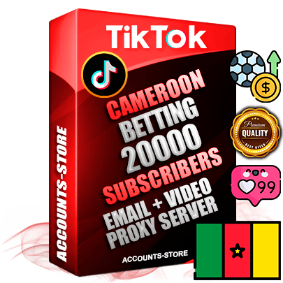 Professional Cameroonian PREMIUM TikTok accounts of manual registration and farming for the SPORTS BETTING niche with high trust history profile photos and videos — fully themed and optimized for SPORTS BETTING advertising and promotion — 20000 niche-related live active subscribers 2018–2022 registration years Verified Email (included) + Cookie JSON for secure import and login to the account + User Agent + high-quality content filling (profile photo banner and videos). Fully ready for targeted campaigns and ad launches from any country. Perfectly holds ads without bans. Ideal for any earning schemes affiliate promotions and marketing projects. Quality unlimited IPv4 proxy server included. Professional Cameroonian PREMIUM TikTok accounts of manual registration and farming for the SPORTS BETTING niche with high trust history profile photos and videos — fully themed and optimized for SPORTS BETTING advertising and promotion — 20000 niche-related live active subscribers 2018–2022 registration years Verified Email (included) + Cookie JSON for secure import and login to the account + User Agent + high-quality content filling (profile photo banner and videos). Fully ready for targeted campaigns and ad launches from any country. Perfectly holds ads without bans. Ideal for any earning schemes affiliate promotions and marketing projects. Quality unlimited IPv4 proxy server included.