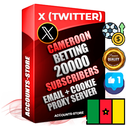 Professional Cameroonian PREMIUM X (Twitter) accounts of manual registration and farming for the SPORTS BETTING niche with high trust history photos and tweets — fully themed and optimized for SPORTS BETTING advertising and promotion — 20000 niche-related live active followers 2009–2014 registration year Verified Email (Included) + Cookie JSON for secure import and login to the account + User Agent + High-quality filling (Photo Header Posts). Fully ready for targeted campaigns and ad launches from any country. Perfectly hold ads without bans. Ideal for any earning schemes affiliate promotions and marketing projects. Quality unlimited IPv4 proxy server included. Professional Cameroonian PREMIUM X (Twitter) accounts of manual registration and farming for the SPORTS BETTING niche with high trust history photos and tweets — fully themed and optimized for SPORTS BETTING advertising and promotion — 20000 niche-related live active followers 2009–2014 registration year Verified Email (Included) + Cookie JSON for secure import and login to the account + User Agent + High-quality filling (Photo Header Posts). Fully ready for targeted campaigns and ad launches from any country. Perfectly hold ads without bans. Ideal for any earning schemes affiliate promotions and marketing projects. Quality unlimited IPv4 proxy server included.