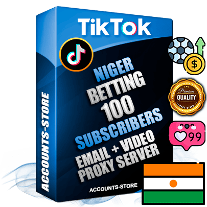 Professional Nigerien PREMIUM TikTok accounts of manual registration and farming for the SPORTS BETTING niche with high trust history profile photos and videos — fully themed and optimized for SPORTS BETTING advertising and promotion — 100 niche-related live active subscribers 2018–2022 registration years Verified Email (included) + Cookie JSON for secure import and login to the account + User Agent + high-quality content filling (profile photo banner and videos). Fully ready for targeted campaigns and ad launches from any country. Perfectly holds ads without bans. Ideal for any earning schemes affiliate promotions and marketing projects. Quality unlimited IPv4 proxy server included.