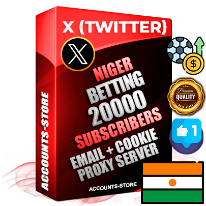 Professional Nigerien PREMIUM X (Twitter) accounts of manual registration and farming for the SPORTS BETTING niche with high trust history photos and tweets — fully themed and optimized for SPORTS BETTING advertising and promotion — 20000 niche-related live active followers 2009–2014 registration year Verified Email (Included) + Cookie JSON for secure import and login to the account + User Agent + High-quality filling (Photo Header Posts). Fully ready for targeted campaigns and ad launches from any country. Perfectly hold ads without bans. Ideal for any earning schemes affiliate promotions and marketing projects. Quality unlimited IPv4 proxy server included. Professional Nigerien PREMIUM X (Twitter) accounts of manual registration and farming for the SPORTS BETTING niche with high trust history photos and tweets — fully themed and optimized for SPORTS BETTING advertising and promotion — 20000 niche-related live active followers 2009–2014 registration year Verified Email (Included) + Cookie JSON for secure import and login to the account + User Agent + High-quality filling (Photo Header Posts). Fully ready for targeted campaigns and ad launches from any country. Perfectly hold ads without bans. Ideal for any earning schemes affiliate promotions and marketing projects. Quality unlimited IPv4 proxy server included.