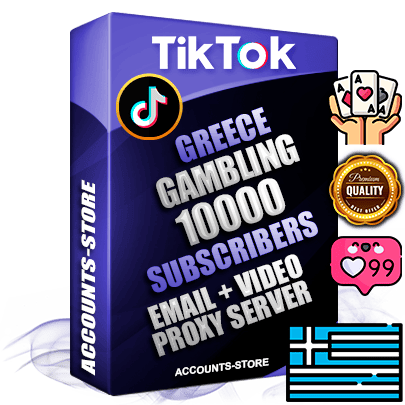 Professional Greek PREMIUM TikTok accounts of manual registration and farming for the GAMBLING niche with high trust history profile photos and videos — fully themed and optimized for GAMBLING advertising and promotion — 10000 niche-related live active subscribers 2018–2022 registration years Verified Email (included) + Cookie JSON for secure import and login to the account + User Agent + high-quality content filling (profile photo banner and videos). Fully ready for targeted campaigns and ad launches from any country. Perfectly holds ads without bans. Ideal for any earning schemes affiliate promotions and marketing projects. Quality unlimited IPv4 proxy server included. Professional Greek PREMIUM TikTok accounts of manual registration and farming for the GAMBLING niche with high trust history profile photos and videos — fully themed and optimized for GAMBLING advertising and promotion — 10000 niche-related live active subscribers 2018–2022 registration years Verified Email (included) + Cookie JSON for secure import and login to the account + User Agent + high-quality content filling (profile photo banner and videos). Fully ready for targeted campaigns and ad launches from any country. Perfectly holds ads without bans. Ideal for any earning schemes affiliate promotions and marketing projects. Quality unlimited IPv4 proxy server included.