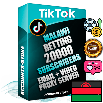 Professional Malawian PREMIUM TikTok accounts of manual registration and farming for the SPORTS BETTING niche with high trust history profile photos and videos — fully themed and optimized for SPORTS BETTING advertising and promotion — 20000 niche-related live active subscribers 2018–2022 registration years Verified Email (included) + Cookie JSON for secure import and login to the account + User Agent + high-quality content filling (profile photo banner and videos). Fully ready for targeted campaigns and ad launches from any country. Perfectly holds ads without bans. Ideal for any earning schemes affiliate promotions and marketing projects. Quality unlimited IPv4 proxy server included.