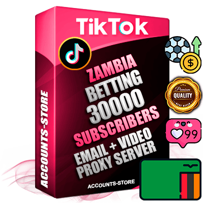 Professional Zambian PREMIUM TikTok accounts of manual registration and farming for the SPORTS BETTING niche with high trust history profile photos and videos — fully themed and optimized for SPORTS BETTING advertising and promotion — 30000 niche-related live active subscribers 2018–2022 registration years Verified Email (included) + Cookie JSON for secure import and login to the account + User Agent + high-quality content filling (profile photo banner and videos). Fully ready for targeted campaigns and ad launches from any country. Perfectly holds ads without bans. Ideal for any earning schemes affiliate promotions and marketing projects. Quality unlimited IPv4 proxy server included. Professional Zambian PREMIUM TikTok accounts of manual registration and farming for the SPORTS BETTING niche with high trust history profile photos and videos — fully themed and optimized for SPORTS BETTING advertising and promotion — 30000 niche-related live active subscribers 2018–2022 registration years Verified Email (included) + Cookie JSON for secure import and login to the account + User Agent + high-quality content filling (profile photo banner and videos). Fully ready for targeted campaigns and ad launches from any country. Perfectly holds ads without bans. Ideal for any earning schemes affiliate promotions and marketing projects. Quality unlimited IPv4 proxy server included.