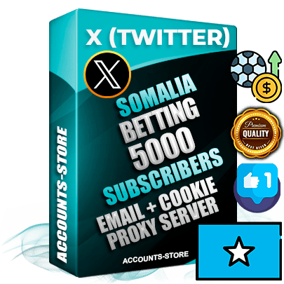Professional Somali PREMIUM X (Twitter) accounts of manual registration and farming for the SPORTS BETTING niche with high trust history photos and tweets — fully themed and optimized for SPORTS BETTING advertising and promotion — 5000 niche-related live active followers 2009–2014 registration year Verified Email (Included) + Cookie JSON for secure import and login to the account + User Agent + High-quality filling (Photo Header Posts). Fully ready for targeted campaigns and ad launches from any country. Perfectly hold ads without bans. Ideal for any earning schemes affiliate promotions and marketing projects. Quality unlimited IPv4 proxy server included.