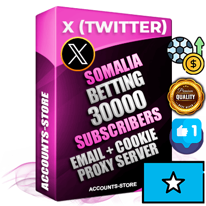 Professional Somali PREMIUM X (Twitter) accounts of manual registration and farming for the SPORTS BETTING niche with high trust history photos and tweets — fully themed and optimized for SPORTS BETTING advertising and promotion — 30000 niche-related live active followers 2009–2014 registration year Verified Email (Included) + Cookie JSON for secure import and login to the account + User Agent + High-quality filling (Photo Header Posts). Fully ready for targeted campaigns and ad launches from any country. Perfectly hold ads without bans. Ideal for any earning schemes affiliate promotions and marketing projects. Quality unlimited IPv4 proxy server included. Professional Somali PREMIUM X (Twitter) accounts of manual registration and farming for the SPORTS BETTING niche with high trust history photos and tweets — fully themed and optimized for SPORTS BETTING advertising and promotion — 30000 niche-related live active followers 2009–2014 registration year Verified Email (Included) + Cookie JSON for secure import and login to the account + User Agent + High-quality filling (Photo Header Posts). Fully ready for targeted campaigns and ad launches from any country. Perfectly hold ads without bans. Ideal for any earning schemes affiliate promotions and marketing projects. Quality unlimited IPv4 proxy server included.