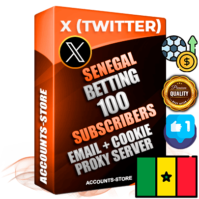 Professional Senegalese PREMIUM X (Twitter) accounts of manual registration and farming for the SPORTS BETTING niche with high trust history photos and tweets — fully themed and optimized for SPORTS BETTING advertising and promotion — 100 niche-related live active followers 2009–2014 registration year Verified Email (Included) + Cookie JSON for secure import and login to the account + User Agent + High-quality filling (Photo Header Posts). Fully ready for targeted campaigns and ad launches from any country. Perfectly hold ads without bans. Ideal for any earning schemes affiliate promotions and marketing projects. Quality unlimited IPv4 proxy server included.