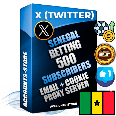 Professional Senegalese PREMIUM X (Twitter) accounts of manual registration and farming for the SPORTS BETTING niche with high trust history photos and tweets — fully themed and optimized for SPORTS BETTING advertising and promotion — 500 niche-related live active followers 2009–2014 registration year Verified Email (Included) + Cookie JSON for secure import and login to the account + User Agent + High-quality filling (Photo Header Posts). Fully ready for targeted campaigns and ad launches from any country. Perfectly hold ads without bans. Ideal for any earning schemes affiliate promotions and marketing projects. Quality unlimited IPv4 proxy server included.