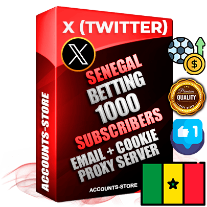 Professional Senegalese PREMIUM X (Twitter) accounts of manual registration and farming for the SPORTS BETTING niche with high trust history photos and tweets — fully themed and optimized for SPORTS BETTING advertising and promotion — 1000 niche-related live active followers 2009–2014 registration year Verified Email (Included) + Cookie JSON for secure import and login to the account + User Agent + High-quality filling (Photo Header Posts). Fully ready for targeted campaigns and ad launches from any country. Perfectly hold ads without bans. Ideal for any earning schemes affiliate promotions and marketing projects. Quality unlimited IPv4 proxy server included. Professional Senegalese PREMIUM X (Twitter) accounts of manual registration and farming for the SPORTS BETTING niche with high trust history photos and tweets — fully themed and optimized for SPORTS BETTING advertising and promotion — 1000 niche-related live active followers 2009–2014 registration year Verified Email (Included) + Cookie JSON for secure import and login to the account + User Agent + High-quality filling (Photo Header Posts). Fully ready for targeted campaigns and ad launches from any country. Perfectly hold ads without bans. Ideal for any earning schemes affiliate promotions and marketing projects. Quality unlimited IPv4 proxy server included.