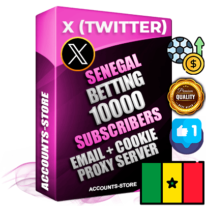 Professional Senegalese PREMIUM X (Twitter) accounts of manual registration and farming for the SPORTS BETTING niche with high trust history photos and tweets — fully themed and optimized for SPORTS BETTING advertising and promotion — 10000 niche-related live active followers 2009–2014 registration year Verified Email (Included) + Cookie JSON for secure import and login to the account + User Agent + High-quality filling (Photo Header Posts). Fully ready for targeted campaigns and ad launches from any country. Perfectly hold ads without bans. Ideal for any earning schemes affiliate promotions and marketing projects. Quality unlimited IPv4 proxy server included. Professional Senegalese PREMIUM X (Twitter) accounts of manual registration and farming for the SPORTS BETTING niche with high trust history photos and tweets — fully themed and optimized for SPORTS BETTING advertising and promotion — 10000 niche-related live active followers 2009–2014 registration year Verified Email (Included) + Cookie JSON for secure import and login to the account + User Agent + High-quality filling (Photo Header Posts). Fully ready for targeted campaigns and ad launches from any country. Perfectly hold ads without bans. Ideal for any earning schemes affiliate promotions and marketing projects. Quality unlimited IPv4 proxy server included.