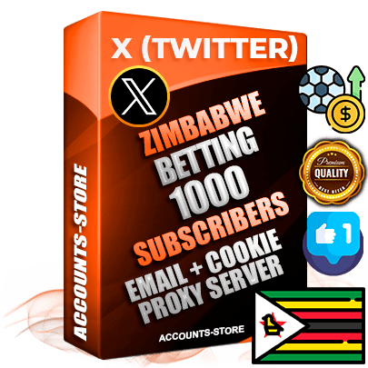 Professional Zimbabwean PREMIUM X (Twitter) accounts of manual registration and farming for the SPORTS BETTING niche with high trust history photos and tweets — fully themed and optimized for SPORTS BETTING advertising and promotion — 1000 niche-related live active followers 2009–2014 registration year Verified Email (Included) + Cookie JSON for secure import and login to the account + User Agent + High-quality filling (Photo Header Posts). Fully ready for targeted campaigns and ad launches from any country. Perfectly hold ads without bans. Ideal for any earning schemes affiliate promotions and marketing projects. Quality unlimited IPv4 proxy server included.
