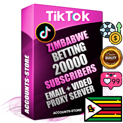 Professional Zimbabwean PREMIUM TikTok accounts of manual registration and farming for the SPORTS BETTING niche with high trust history profile photos and videos — fully themed and optimized for SPORTS BETTING advertising and promotion — 20000 niche-related live active subscribers 2018–2022 registration years Verified Email (included) + Cookie JSON for secure import and login to the account + User Agent + high-quality content filling (profile photo banner and videos). Fully ready for targeted campaigns and ad launches from any country. Perfectly holds ads without bans. Ideal for any earning schemes affiliate promotions and marketing projects. Quality unlimited IPv4 proxy server included. Professional Zimbabwean PREMIUM TikTok accounts of manual registration and farming for the SPORTS BETTING niche with high trust history profile photos and videos — fully themed and optimized for SPORTS BETTING advertising and promotion — 20000 niche-related live active subscribers 2018–2022 registration years Verified Email (included) + Cookie JSON for secure import and login to the account + User Agent + high-quality content filling (profile photo banner and videos). Fully ready for targeted campaigns and ad launches from any country. Perfectly holds ads without bans. Ideal for any earning schemes affiliate promotions and marketing projects. Quality unlimited IPv4 proxy server included.