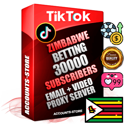 Professional Zimbabwean PREMIUM TikTok accounts of manual registration and farming for the SPORTS BETTING niche with high trust history profile photos and videos — fully themed and optimized for SPORTS BETTING advertising and promotion — 30000 niche-related live active subscribers 2018–2022 registration years Verified Email (included) + Cookie JSON for secure import and login to the account + User Agent + high-quality content filling (profile photo banner and videos). Fully ready for targeted campaigns and ad launches from any country. Perfectly holds ads without bans. Ideal for any earning schemes affiliate promotions and marketing projects. Quality unlimited IPv4 proxy server included. Professional Zimbabwean PREMIUM TikTok accounts of manual registration and farming for the SPORTS BETTING niche with high trust history profile photos and videos — fully themed and optimized for SPORTS BETTING advertising and promotion — 30000 niche-related live active subscribers 2018–2022 registration years Verified Email (included) + Cookie JSON for secure import and login to the account + User Agent + high-quality content filling (profile photo banner and videos). Fully ready for targeted campaigns and ad launches from any country. Perfectly holds ads without bans. Ideal for any earning schemes affiliate promotions and marketing projects. Quality unlimited IPv4 proxy server included.