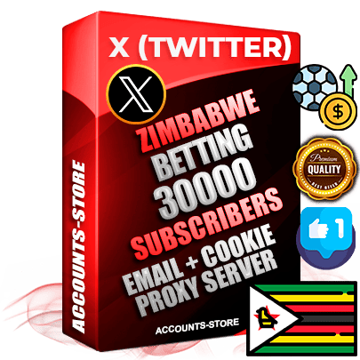 Professional Zimbabwean PREMIUM X (Twitter) accounts of manual registration and farming for the SPORTS BETTING niche with high trust history photos and tweets — fully themed and optimized for SPORTS BETTING advertising and promotion — 30000 niche-related live active followers 2009–2014 registration year Verified Email (Included) + Cookie JSON for secure import and login to the account + User Agent + High-quality filling (Photo Header Posts). Fully ready for targeted campaigns and ad launches from any country. Perfectly hold ads without bans. Ideal for any earning schemes affiliate promotions and marketing projects. Quality unlimited IPv4 proxy server included.
