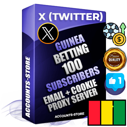 Professional Guinean PREMIUM X (Twitter) accounts of manual registration and farming for the SPORTS BETTING niche with high trust history photos and tweets — fully themed and optimized for SPORTS BETTING advertising and promotion — 100 niche-related live active followers 2009–2014 registration year Verified Email (Included) + Cookie JSON for secure import and login to the account + User Agent + High-quality filling (Photo Header Posts). Fully ready for targeted campaigns and ad launches from any country. Perfectly hold ads without bans. Ideal for any earning schemes affiliate promotions and marketing projects. Quality unlimited IPv4 proxy server included. Professional Guinean PREMIUM X (Twitter) accounts of manual registration and farming for the SPORTS BETTING niche with high trust history photos and tweets — fully themed and optimized for SPORTS BETTING advertising and promotion — 100 niche-related live active followers 2009–2014 registration year Verified Email (Included) + Cookie JSON for secure import and login to the account + User Agent + High-quality filling (Photo Header Posts). Fully ready for targeted campaigns and ad launches from any country. Perfectly hold ads without bans. Ideal for any earning schemes affiliate promotions and marketing projects. Quality unlimited IPv4 proxy server included.